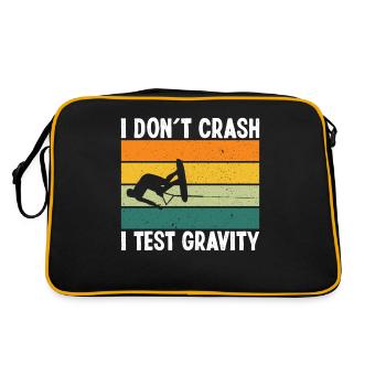 Water Skiing Wakeboarder - Retro Bag - black/gold - Back