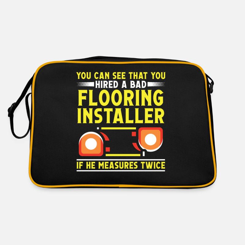 Floor installation Retro Tasche