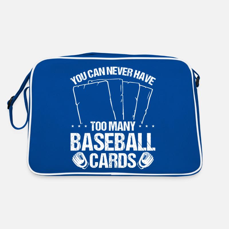 Conception de carte de baseball amusante Sac Retro