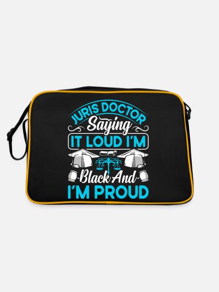 Doctorate Degree great - Retro Bag - black/gold - Back