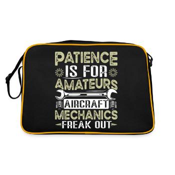 Love Avion aviation - Sac Retro - noir/or - Dos