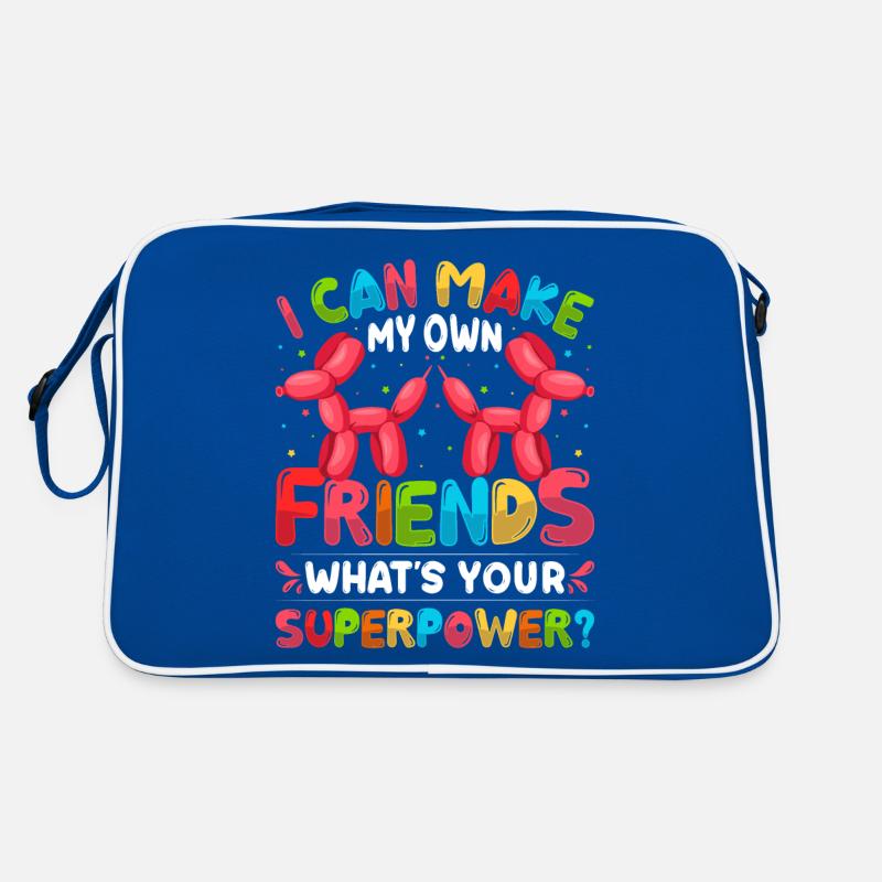 Party Balloon Design Retro Bag