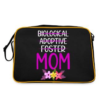 Stepmother - Retro Bag - black/gold - Back
