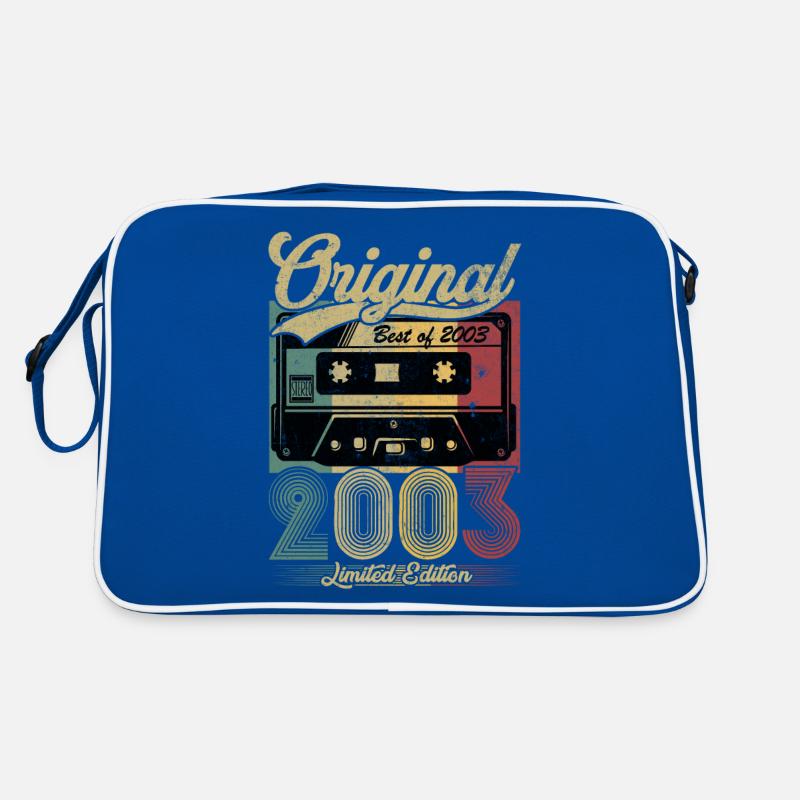 Vintage Anniversaire 2003 Cassette Rétro Sac Retro