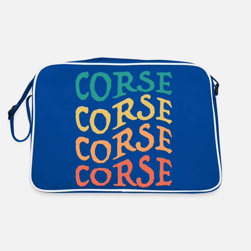 Corse Multicolor Design Geschenkidee Retro Tasche