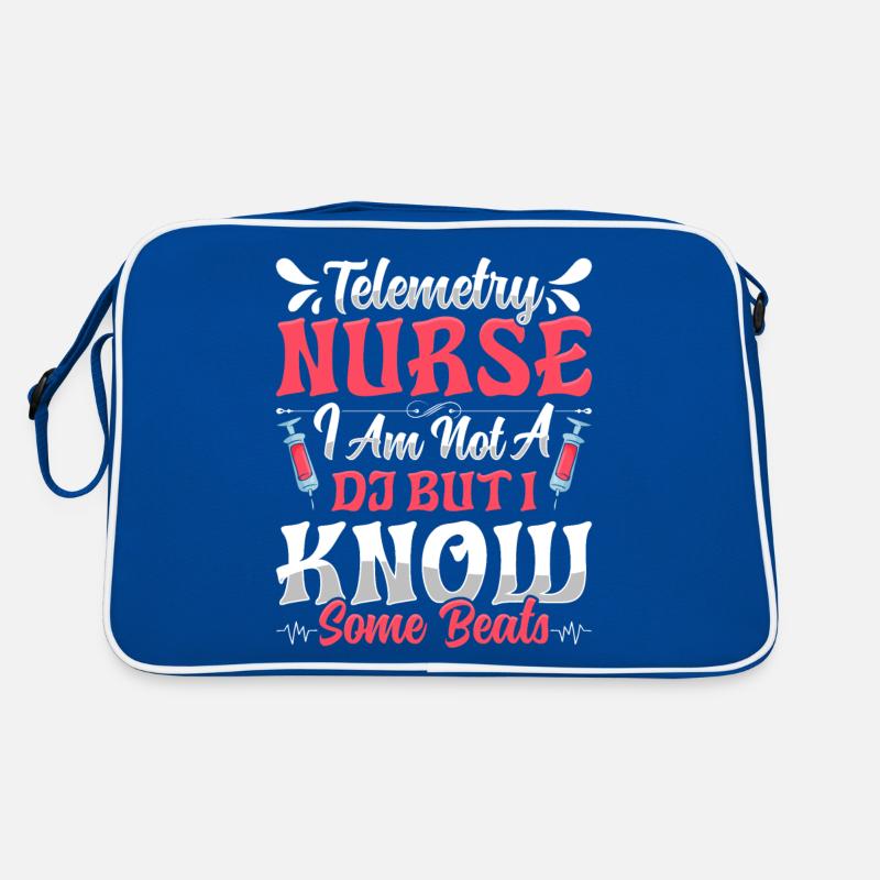 Nursing Assistent Design Retro Tasche