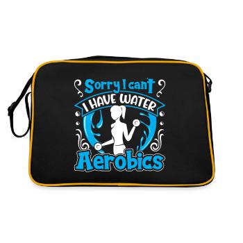 Aerobic Exercise Designs - Retro Bag - black/gold - Back