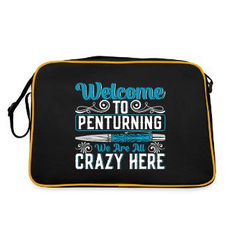 Pen Turning Kit - Retro Bag - black/gold - Back