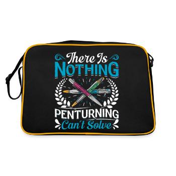 Pen Turning Kit - Retro Bag - black/gold - Back