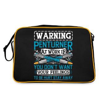 Pen Turning Kit - Retro Bag - black/gold - Back
