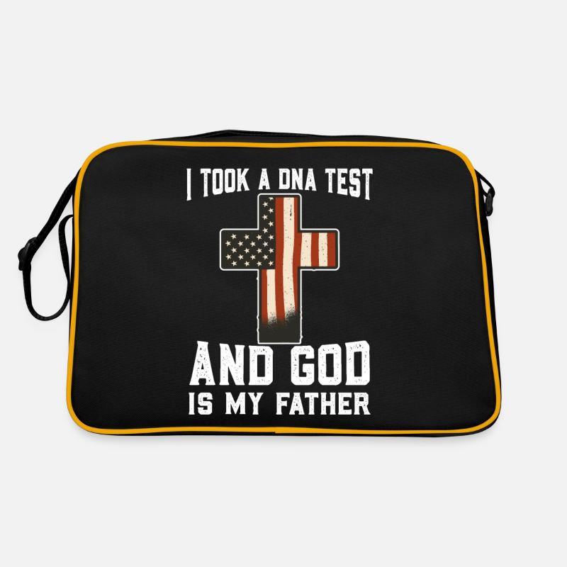 Gott Christ Christlicher Spruch Retro Tasche