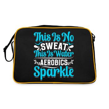 Aerobic Exercise Designs - Retro Bag - black/gold - Back