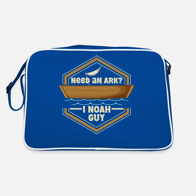 Arche Noah Christlicher Witz Retro Tasche