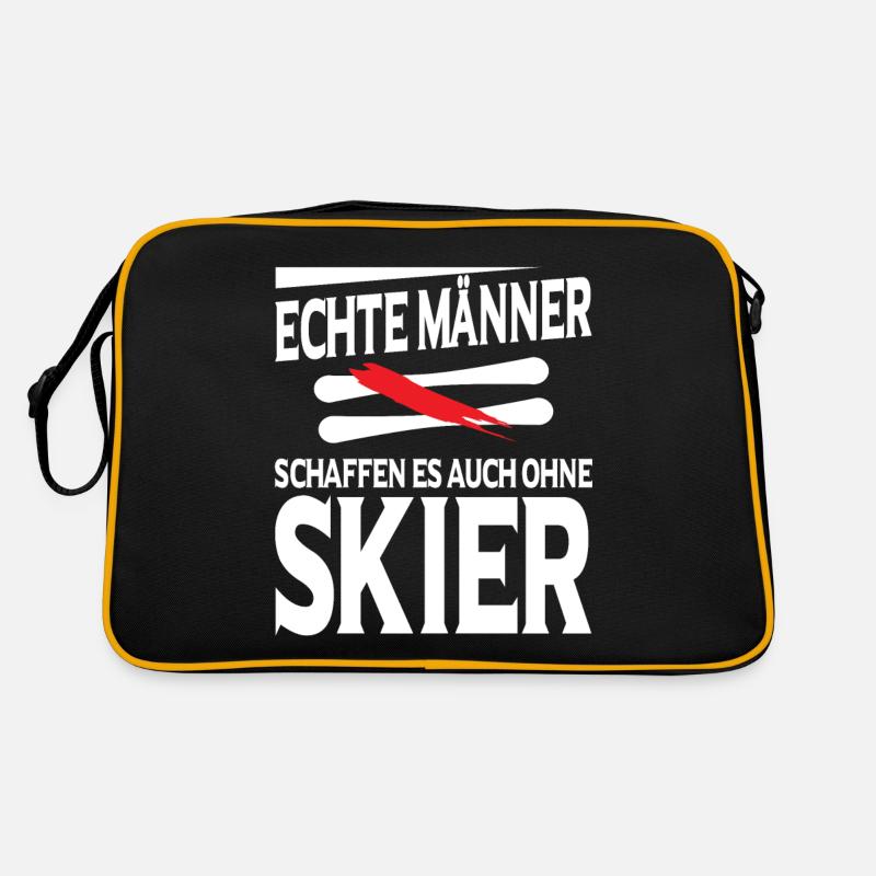 Wasserski Retro Tasche
