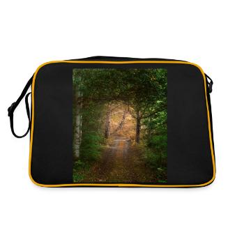 Forêt - Sac Retro - noir/or - Dos