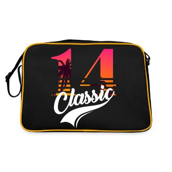 Issue 14 - 14th anniversary - Retro Bag - black/gold - Back