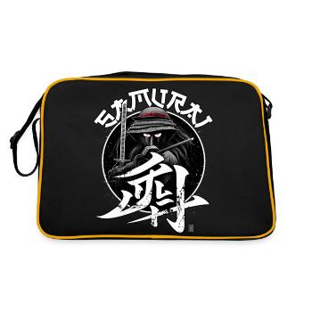 Samurai - Retro Bag - black/gold - Back