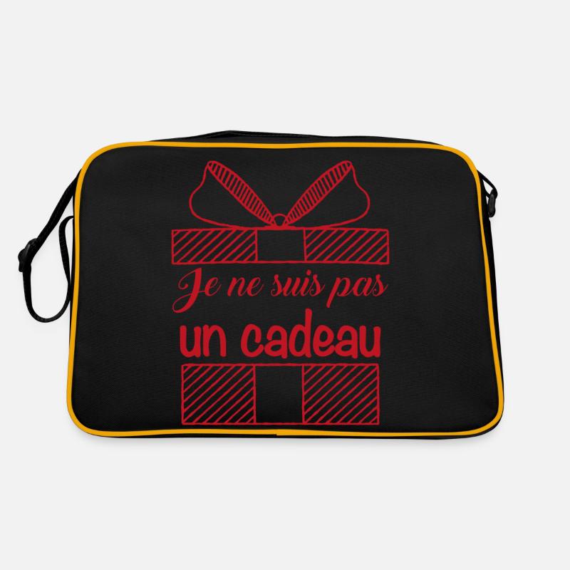 Je ne suis pas cadeau de noêl Sac Retro