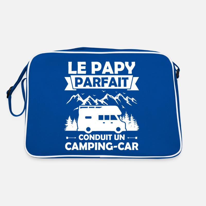 Le papy parfait conduit un camping car Sac Retro