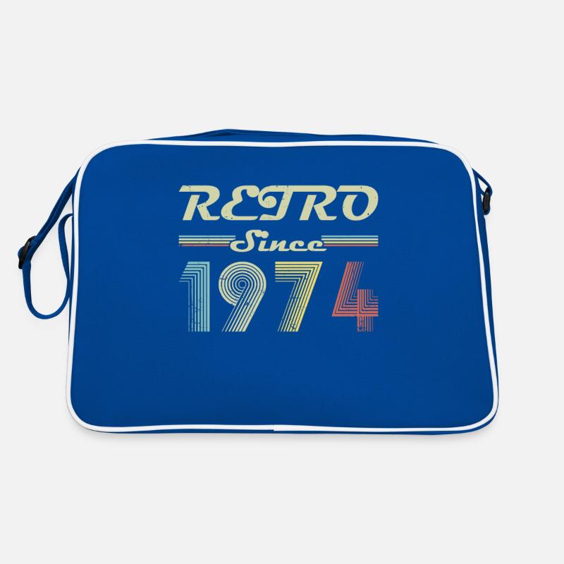 Retro seit 1974 Geburtstagsgeschenk Retro Tasche