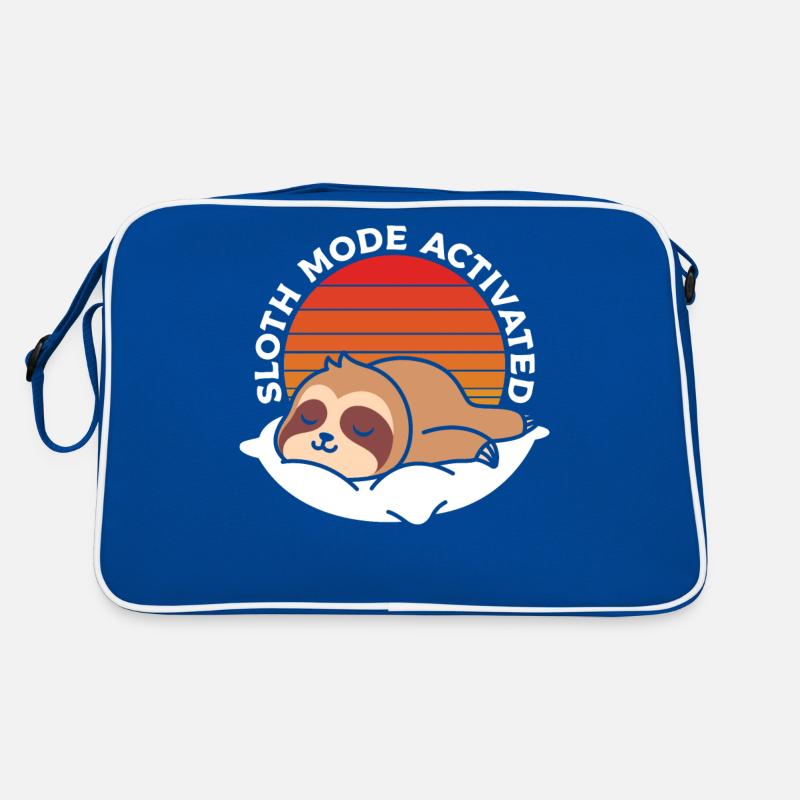 Sloth mode enabled in retro Retro Bag