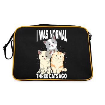 J’étais normal - Sac Retro - noir/or - Dos