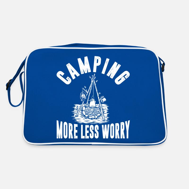 Camping Plus Moins de Soucis Sac Retro
