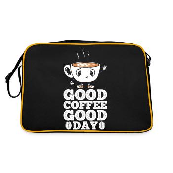 Bon café Bonjour - Sac Retro - noir/or - Dos