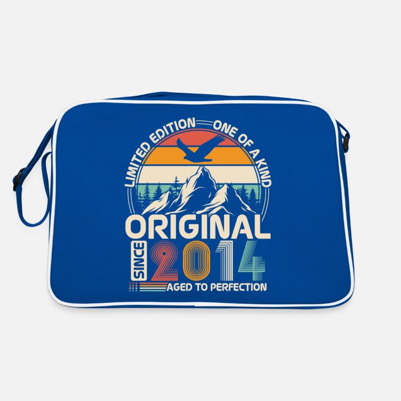 Original 2014 Vintage Retro Anniversary Retro Bag