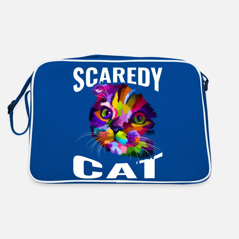 Angstkatze Retro Tasche