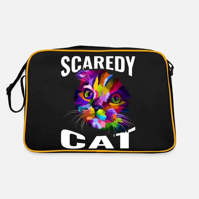 Chat effrayé Sac Retro
