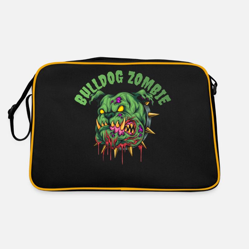 Bouledogue Zombie Sac Retro