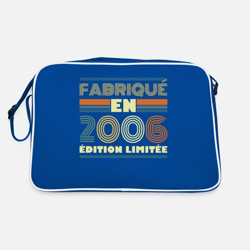 Fabriqué En 2006 Édition Limitée Sac Retro