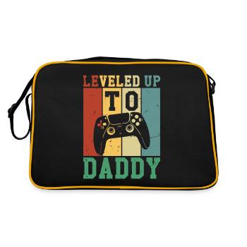 De niveau supérieur à papa - Sac Retro - noir/or - Dos