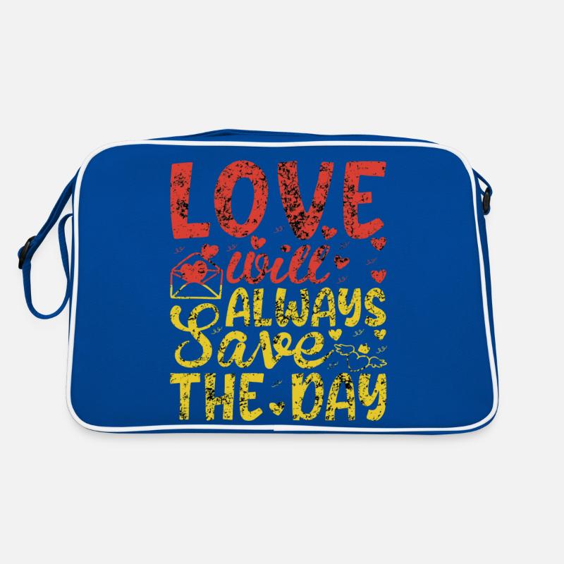 Aimez-moi la Saint-Valentin Joyeux Valentin Saint-Valentin Sac Retro