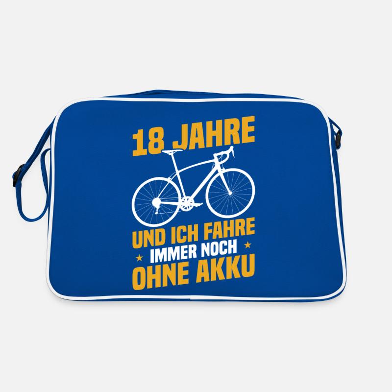 18 years old and I'm still riding without a battery Retro Bag