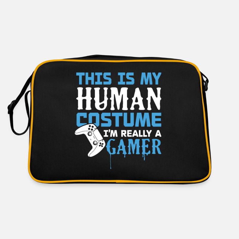 Ich bin wirklich ein Gamer Retro Tasche