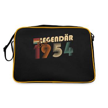 Legendary since 1954 - Retro Bag - black/gold - Back