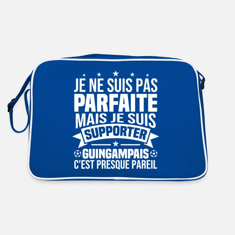 Nicht perfekt, aber ich bin ein Guingamp-Fan Retro Tasche