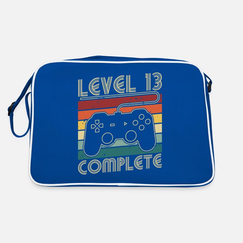 Level 13 Complete 13 Jahre Geburtstags Geschenk Retro Tasche