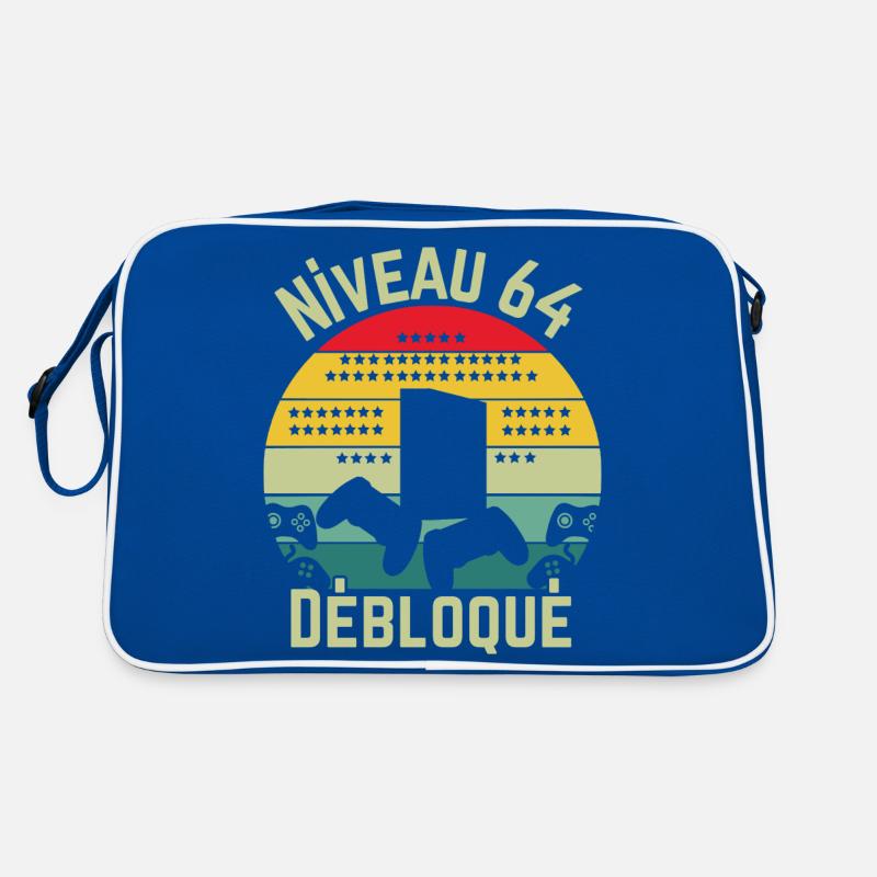 Level 64 Cleared Retro Bag