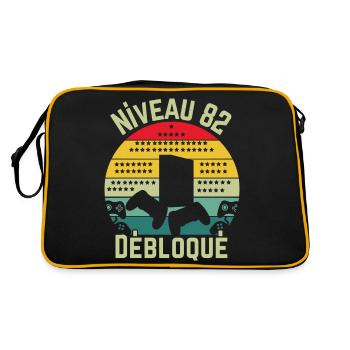 Level 82 Detached - Retro Bag - black/gold - Back