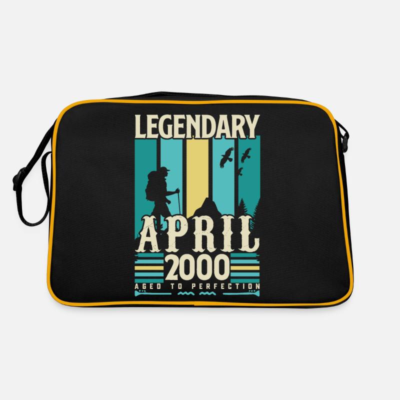April 2000 Anniversary Gift, Vintage April 2000 Retro Bag