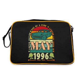 May 1996, May 1996, May 1996. - Retro Bag - black/gold - Back