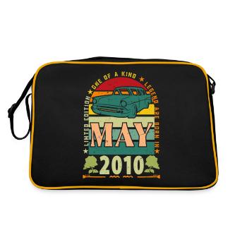 May 2010, May 2010, May 2010. - Retro Bag - black/gold - Back