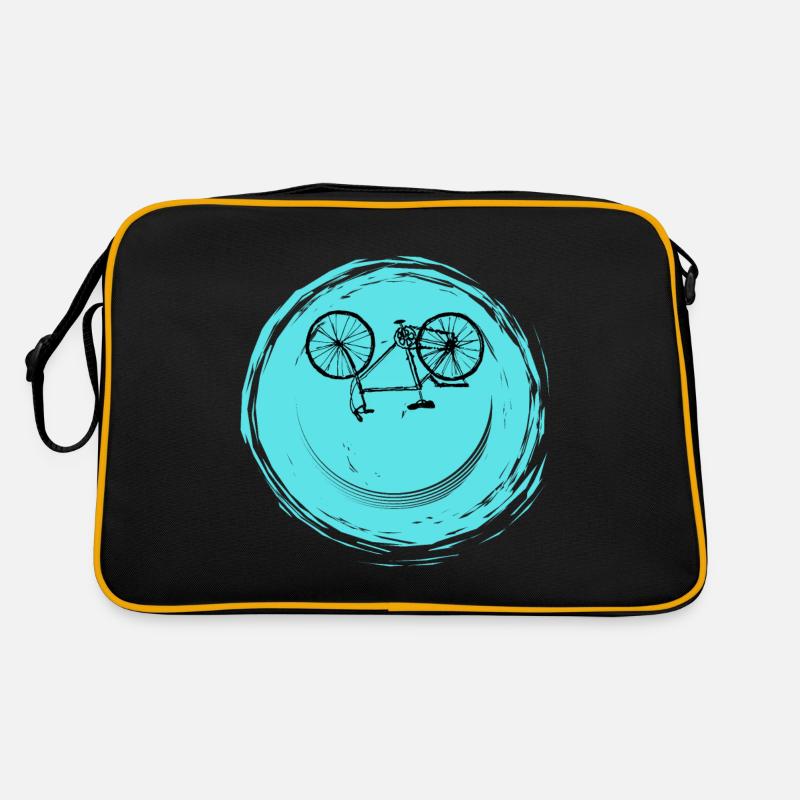 Fahrrad Gesicht Retro Tasche