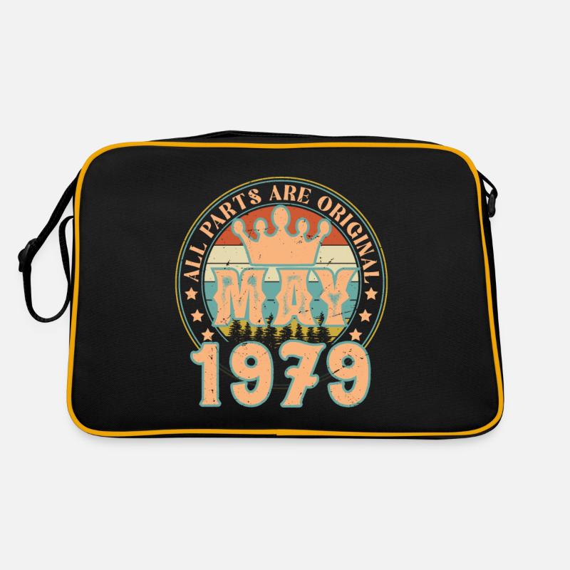May 1979. May 1979 Birthday Gift. May 1979 Retro Bag