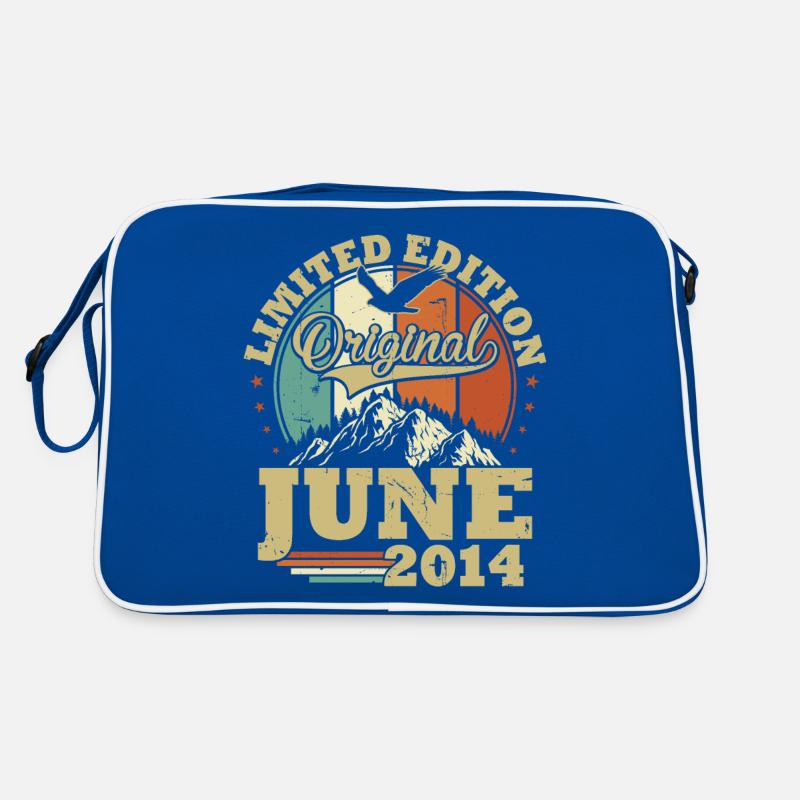 Original Juni 2014 Vintage Geburtstagsgeschenk Retro Tasche