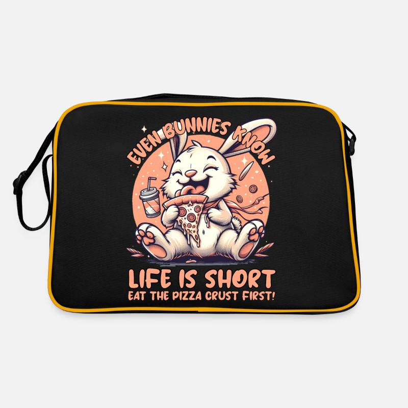 HASEN PIZZA Retro Tasche