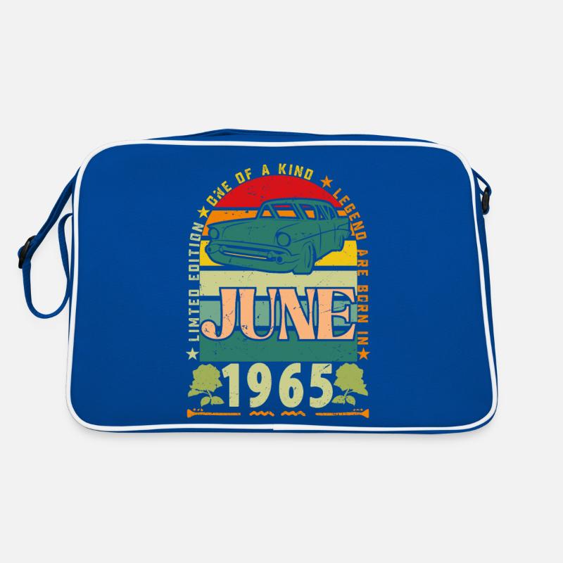 Juni 1965 Geburtstagsgeschenk. Juni 1965 Retro Tasche